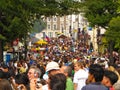 Notting Hill Carnival crowd London England